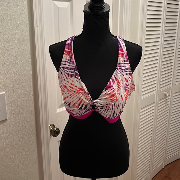 Go Gossip Palm Dazed Bikini Top - Picture 1 of 4